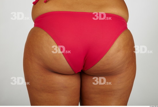 Whole Body Bottom Woman Nude Underwear Chubby Panties Studio photo references