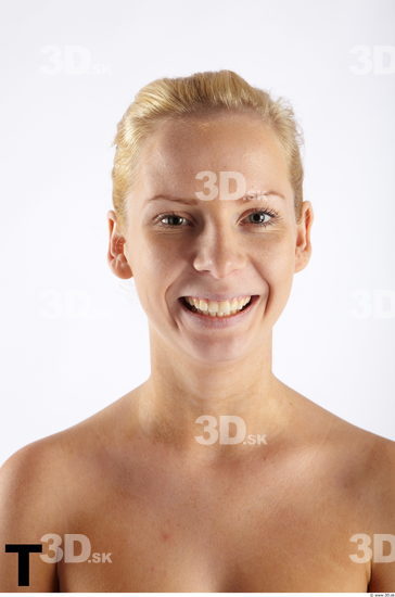 Head Phonemes Woman Slim Studio photo references