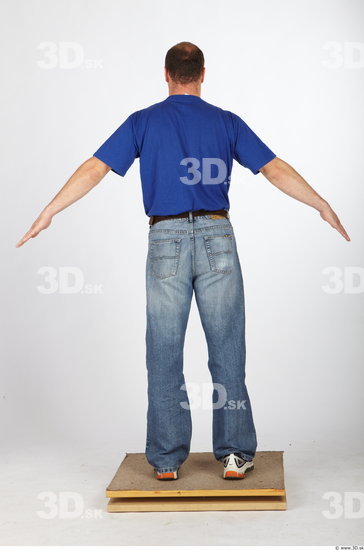 Whole Body Man Animation references Casual Average Studio photo references