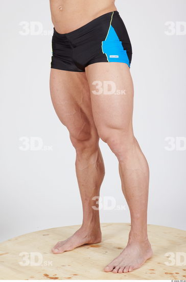 Leg Whole Body Man Army Sports Swimsuit Muscular Studio photo references