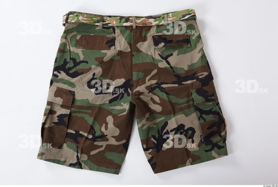 Whole Body Man Army Shorts Muscular Studio photo references