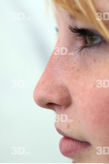 Nose Woman Average Street photo references