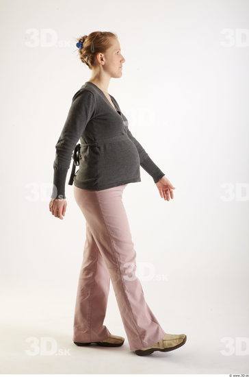 Woman White Pregnant Studio photo references