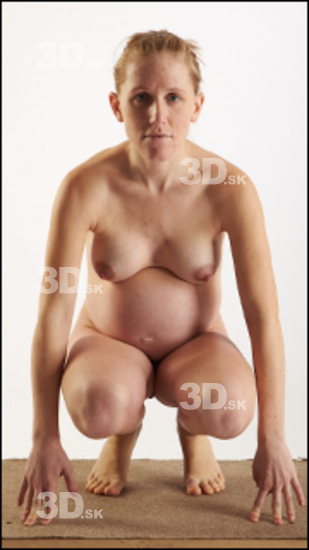 Woman White Pregnant Studio photo references