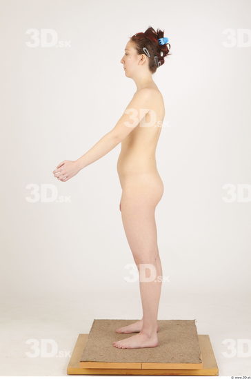 Whole Body Woman Animation references Nude Slim Studio photo references