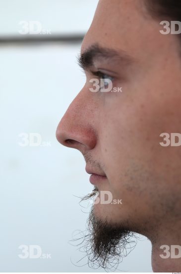 Nose Man Average Bearded Street photo references