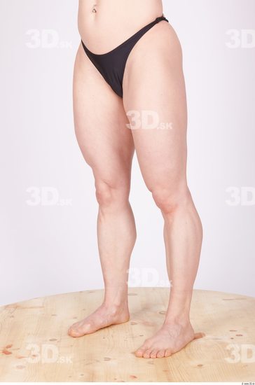 Leg Woman Sports Swimsuit Muscular Studio photo references