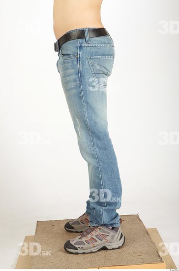 Leg Man Tattoo Casual Jeans Athletic Studio photo references