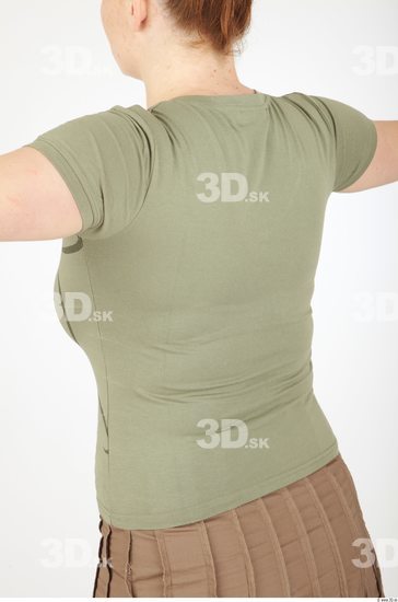 Upper Body Whole Body Woman Animation references Casual Shirt T shirt Overweight Studio photo references