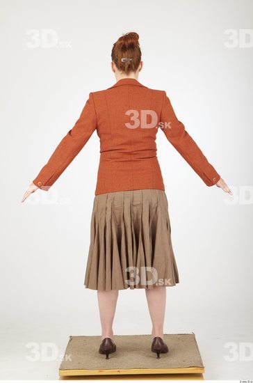 Whole Body Woman Animation references Casual Overweight Studio photo references