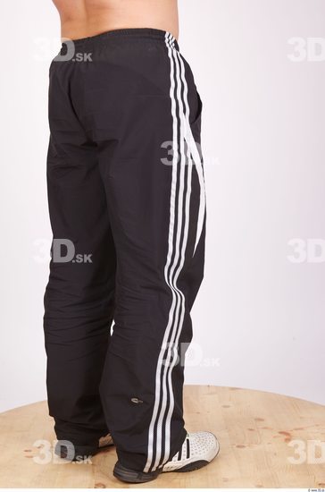 Leg Whole Body Man Sports Trousers Muscular Studio photo references