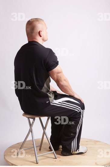 Whole Body Man Artistic poses White Sports Muscular