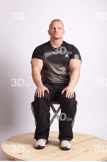 Whole Body Man Artistic poses White Sports Muscular