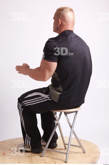 Whole Body Man Artistic poses White Sports Muscular