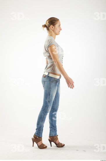 Whole Body Woman Animation references White Casual Average