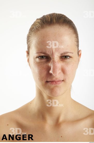 Head Emotions Woman White Average
