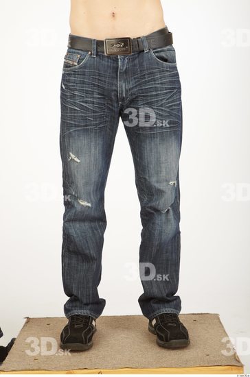 Leg Whole Body Man Animation references Casual Jeans Average Studio photo references