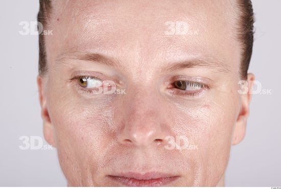 Eye Whole Body Woman Casual Muscular Studio photo references