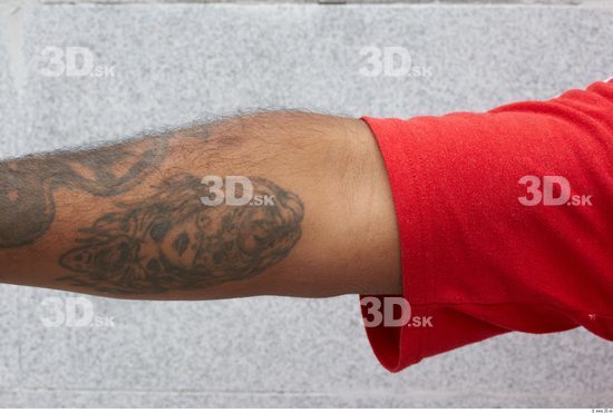 Forearm Man Another Tattoo Nude Overweight