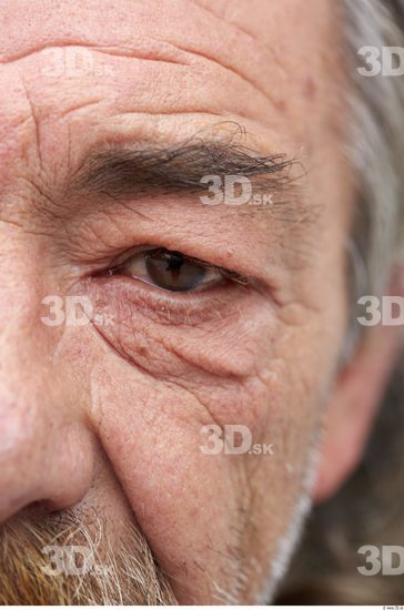 Eye Man White Slim Wrinkles
