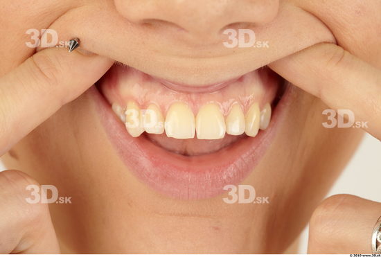 Whole Body Teeth Woman Animation references Casual Athletic Studio photo references