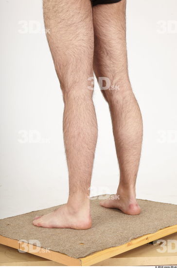 Calf Whole Body Man Animation references Hairy Nude Casual Athletic Studio photo references
