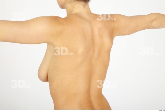 Whole Body Back Woman Animation references Nude Casual Slim Studio photo references