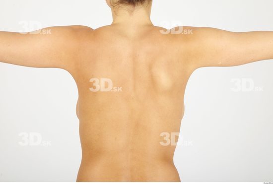 Whole Body Back Woman Animation references Nude Casual Slim Studio photo references