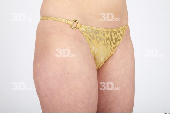 Hips Whole Body Woman Animation references Underwear Average Panties Studio photo references