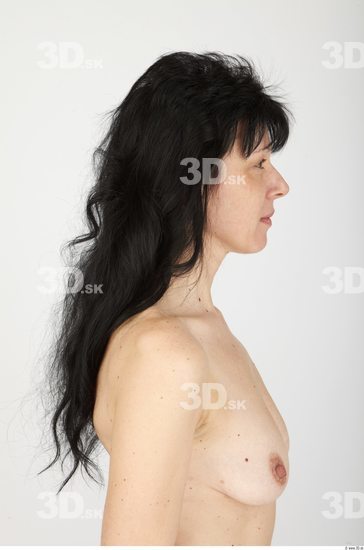 Whole Body Hair Woman Animation references Nude Slim Studio photo references