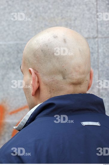 Head Man White Athletic Bald