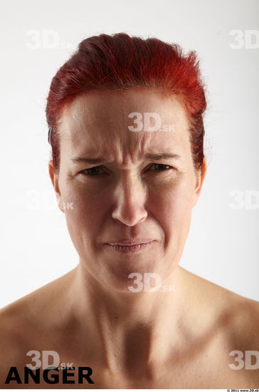 Face Emotions Woman White Average