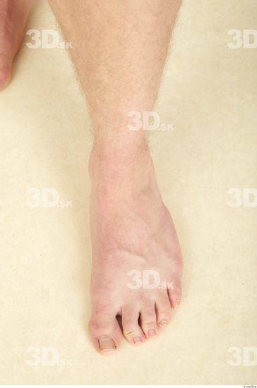 Foot Whole Body Man Animation references Nude Casual Athletic Studio photo references
