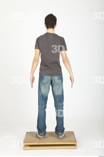 Whole Body Man Animation references Casual Slim Studio photo references