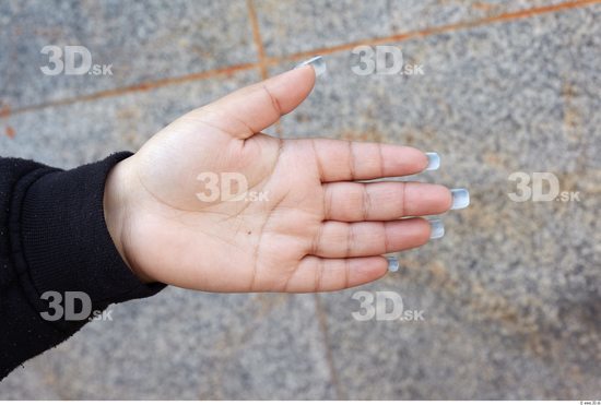 Hand Head Man Woman White Casual Overweight Bald Street photo references