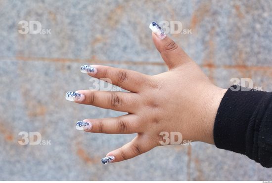 Hand Head Man Woman White Casual Overweight Bald Street photo references