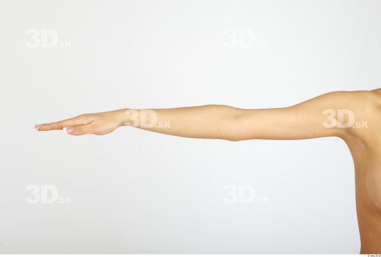 Arm Whole Body Woman Animation references Nude Formal Slim Studio photo references