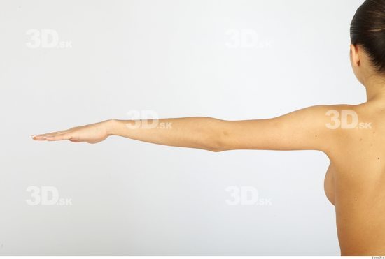 Arm Whole Body Woman Animation references Nude Formal Slim Studio photo references
