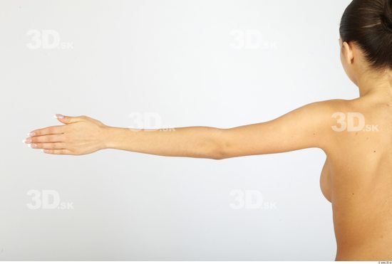 Arm Whole Body Woman Animation references Nude Formal Slim Studio photo references