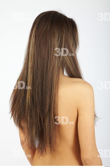 Whole Body Hair Woman Animation references Formal Slim Studio photo references