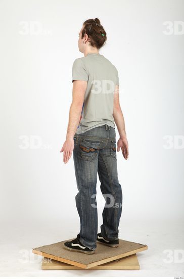 Whole Body Man Animation references Casual Average Male Studio Poses