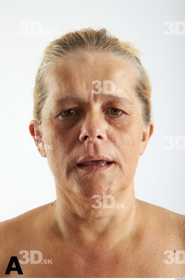 Face Phonemes Woman White Overweight Wrinkles