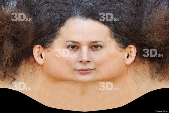 Head Woman White Head textures