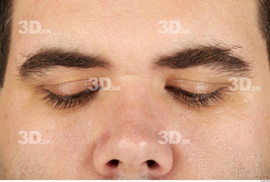 Eye Whole Body Man Casual Overweight Studio photo references