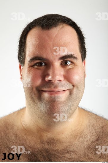 Face Emotions Man White Overweight