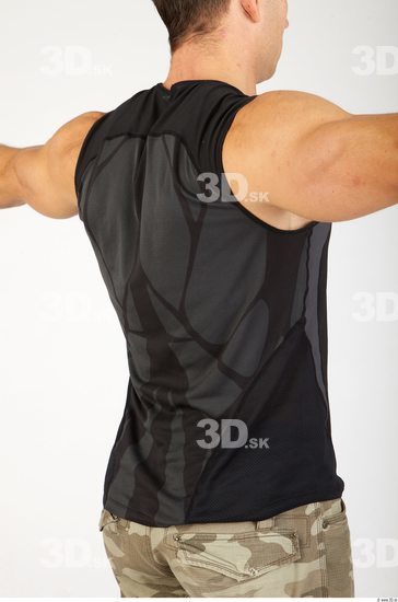 Upper Body Whole Body Man Sports Singlet Athletic Studio photo references