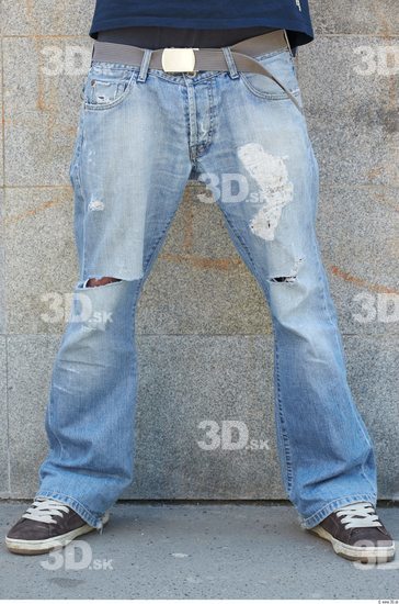 Leg Man White Casual Jeans Slim