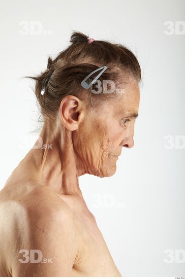 Head Woman Animation references White Slim Wrinkles