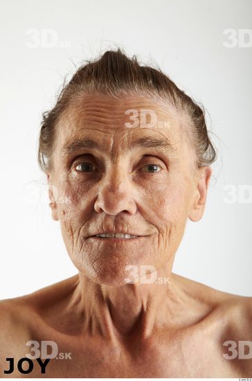 Face Emotions Woman White Slim Wrinkles
