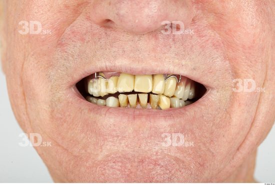 and more Whole Body Teeth Man Formal Chubby Studio photo references
